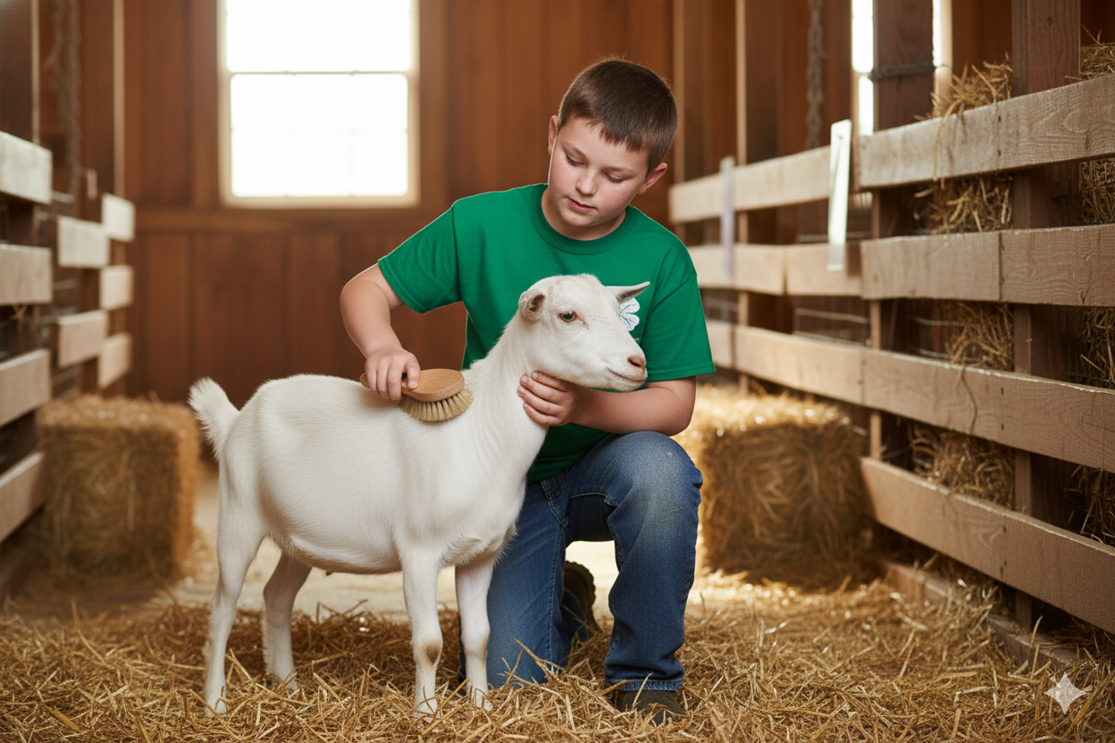 Raising goats